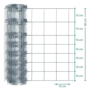 De Landwinkel 80/8-15 Licht - Schapengaas De Landwinkel 80/8-15 Licht - Schapengaas