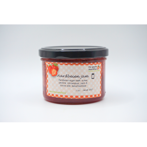 De Zeute Aardbei Aardbeien Jam