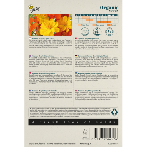 Buzzy Organic Cosmos - Bright Light Mix - Buzzy Organic (BIO)