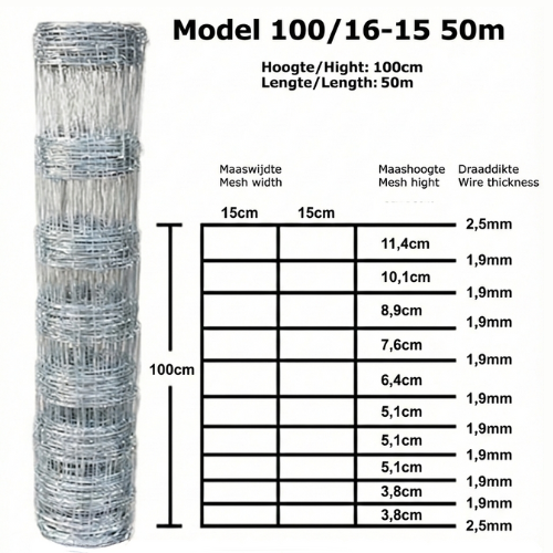 De Landwinkel 100/16-15 Licht - Schapengaas