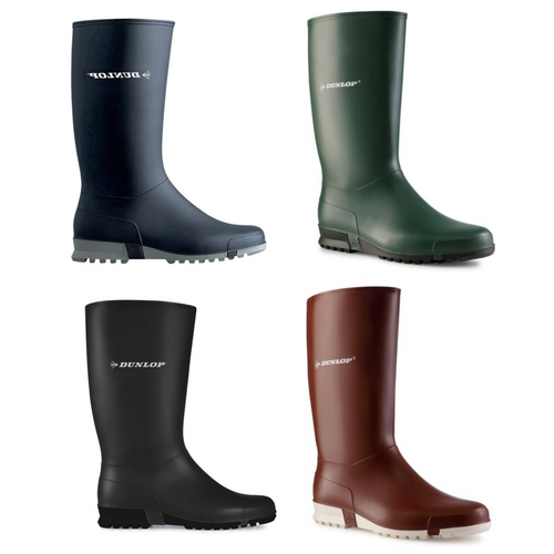 Dunlop Sportlaars Blauw, Groen, Zwart of Rood