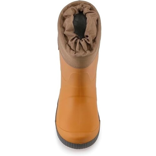 Dunlop Dunlop - Puddle Jumper met bontvoering - Zwart/Bruin/Beige