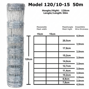 De Landwinkel 120/10-15 Zwaar - Schapengaas