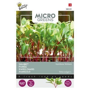 Buzzy Organic Snijbiet Gemengd - Microgreens