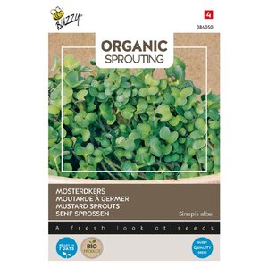 Buzzy Organic Mosterdkers - Organic Sprouting