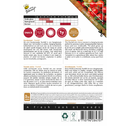 Buzzy Organic Tomfall - Tomaat - Pomodori