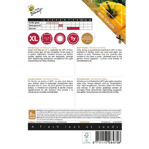 Buzzy Organic Grappa Gialla - Tomaat - Pomodori