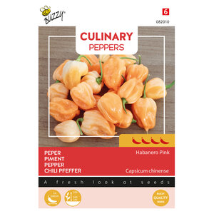 Buzzy Organic Habanero Pink - Peper - Culinary Peppers