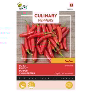 Buzzy Organic Serrano - Peper