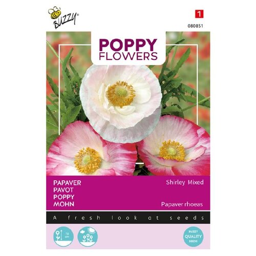 Buzzy Organic Klaproos Gemengd - Poppy Flowers