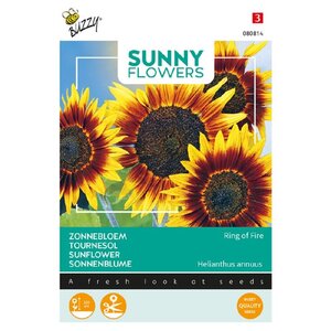 Buzzy Organic Ring of Fire - Sunny Flowers - Zonnebloemen