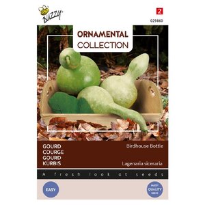 Buzzy Organic Birdhouse / Bottle - Ornamental - Pompoenen & Kalebassen