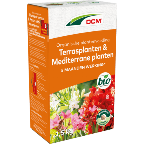 DCM Terrasplanten & Mediterrane Planten - Meststof DCM Terrasplanten & Mediterrane Planten - Meststof