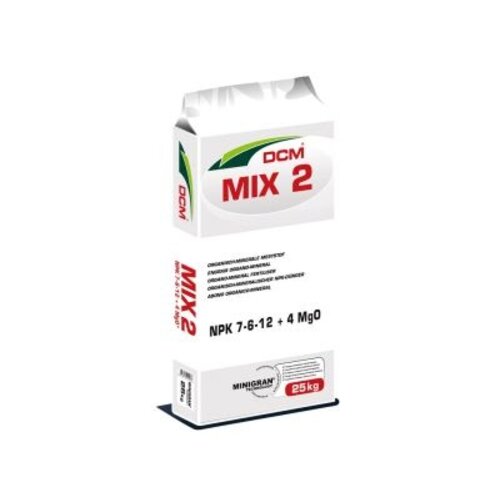 DCM DCM - Mix 2 7-6-12 + 4MgO - 25kg. - Minigran DCM DCM - Mix 2 7-6-12 + 4MgO - 25kg. - Minigran