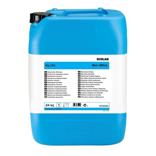 Ecolab Ecolab - MIP SMX 24 kg | Alkalische CIP Reiniger Voedingsindustrie Ecolab Ecolab - MIP SMX 24 kg | Alkalische CIP Reiniger Voedingsindustrie