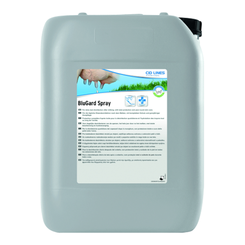 Ecolab BluGard® Spray | Speendesinfectie met Melkzuur voor Melkvee Ecolab BluGard® Spray | Speendesinfectie met Melkzuur voor Melkvee
