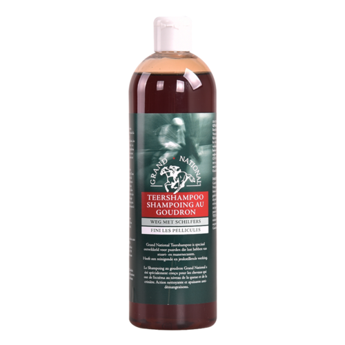 Grand National Grand National Teershampoo 500 ml | Shampoo voor Gevoelige Paardenhuid Grand National Grand National Teershampoo 500 ml | Shampoo voor Gevoelige Paardenhuid
