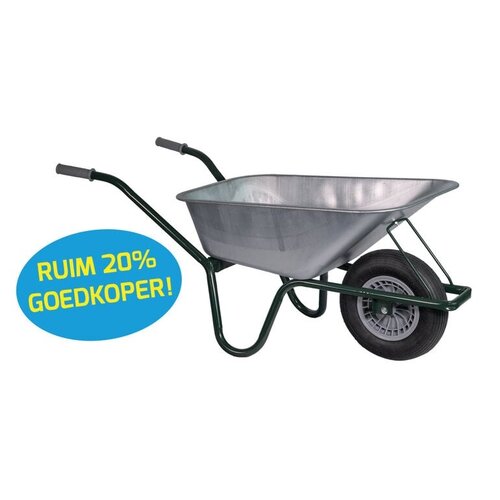 Hummer Tuinkruiwagen Basic Verzinkt 85L. - Hummer Hummer Tuinkruiwagen Basic Verzinkt 85L. - Hummer
