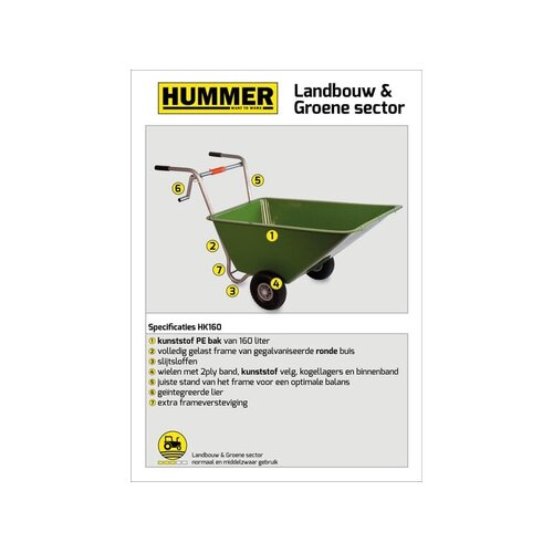 Hummer Kalvertax 160L. - HUMMER Hummer Kalvertax 160L. - HUMMER