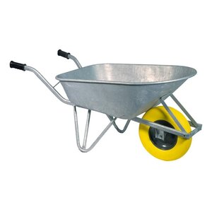 Hummer Kruiwagen Gegalvaniseerd Softwiel 120L. Hummer Kruiwagen Gegalvaniseerd Softwiel 120L.