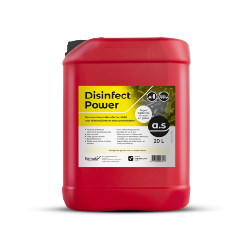A.S A.S. Disinfect Power 5 & 20 L | Professioneel Desinfectiemiddel