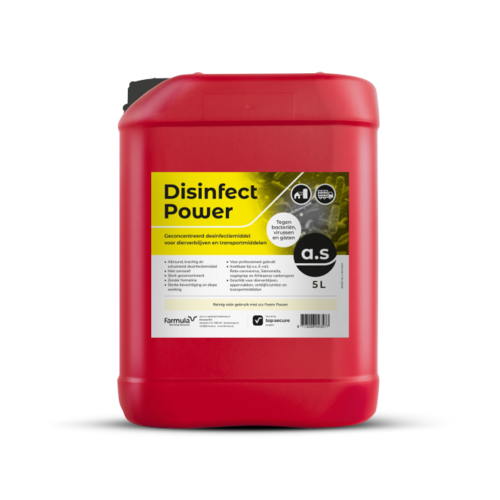 A.S A.S. Disinfect Power 5 & 20 L | Professioneel Desinfectiemiddel