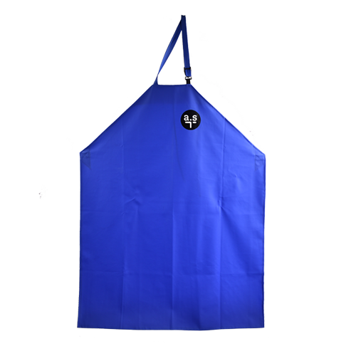 A.S A.S. Melkschort Blauw 94 × 128 cm | Waterdicht A.S A.S. Melkschort Blauw 94 × 128 cm | Waterdicht