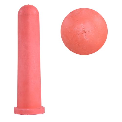 Hiko Hiko Kalverspeen Rood met Kruissnede | 100 & 120 mm Hiko Hiko Kalverspeen Rood met Kruissnede | 100 & 120 mm