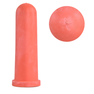 Hiko Kalverspeen Rood met Kruissnede 100 & 120 mm Hiko Kalverspeen Rood met Kruissnede 100 & 120 mm