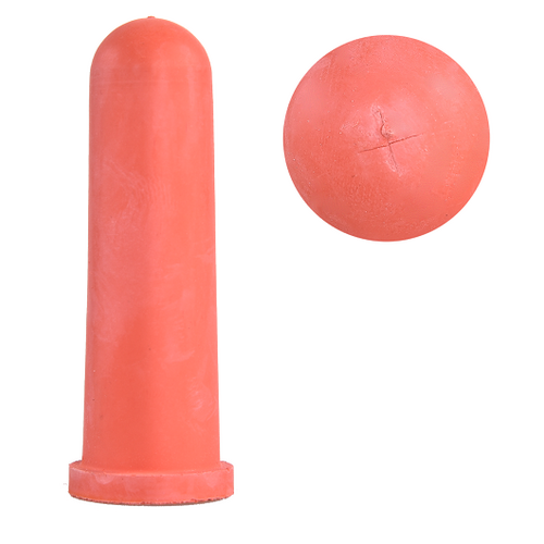 Hiko Hiko Kalverspeen Rood met Kruissnede | 100 & 120 mm Hiko Hiko Kalverspeen Rood met Kruissnede | 100 & 120 mm