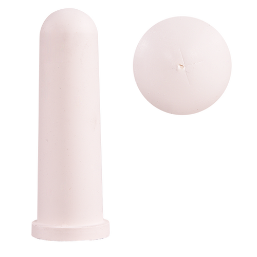 Hiko Hiko Kalverspeen Wit met Kruissnede | 100 & 120 mm Hiko Hiko Kalverspeen Wit met Kruissnede | 100 & 120 mm