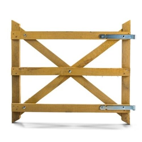 Duurzaam Kastanjehout Eiken Hekframe 120cm.