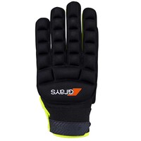 Int Pro Glove Hockeyhandschoen Zwart Geel