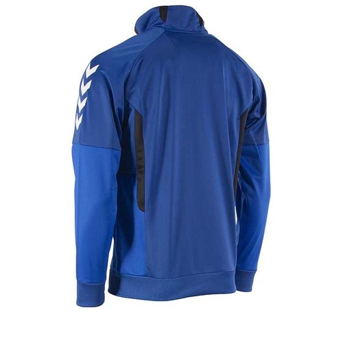 Hummel Authentic Jacket met Rits Blauw Junior
