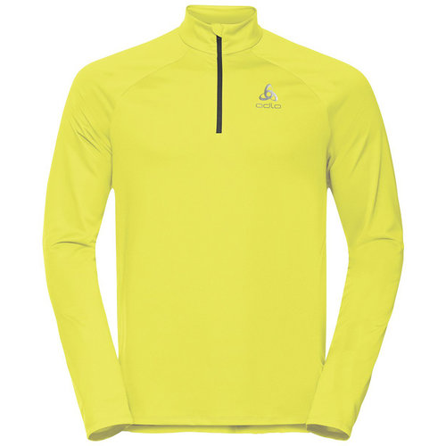 Odlo Midlayer Ceramiwarm Heren Shirt Geel