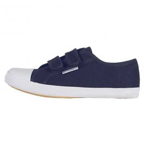 Stanno Canvas Gym Shoe Velcro Navy