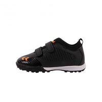 Zoom Junior Zwart Oranje Turfschoenen