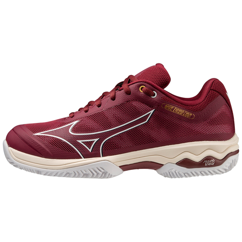 Mizuno Wave Exceed Light CC Bordeaux Tennisschoen