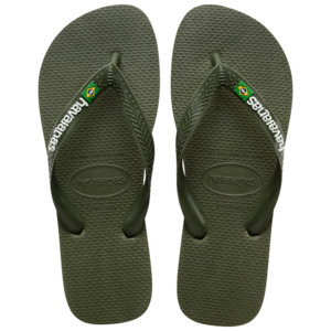 Havaianas Brasil Logo Slipper Moss Green