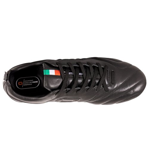 Stanno Nibbio Nero Firm Ground Voetbal Schoen Black