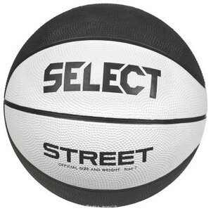 Derbystar Street Basketbal White Black  Maat 7