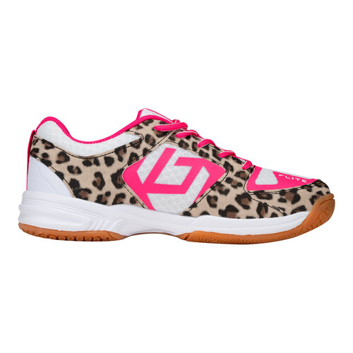 Brabo Elite Junior Zaalschoenen Leopard