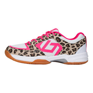 Brabo Elite Junior Zaalschoenen Leopard