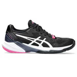 Asics Sky  Elite FF  Dames Indoorschoenen Black/ White