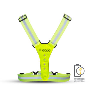 Gato Led USB Sport Vest Neon Yellow