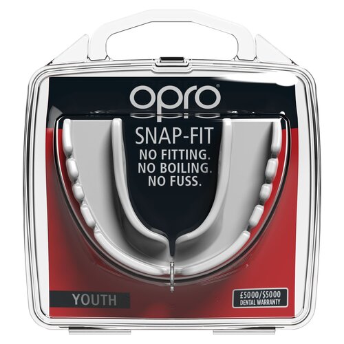 Opro Snap-Fit Mouthguard Wit