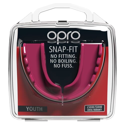 Opro Snap-Fit Mouthguard Roze