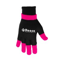 Knitted Ultra Grip Glove 2 in 1 Roze Zwart