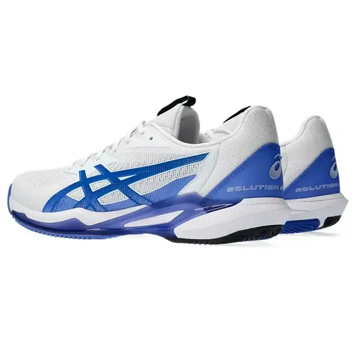 Asics Solution Speed FF 3 Tennisschoenen Heren Wit Blauw