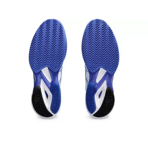 Asics Solution Speed FF 3 Tennisschoenen Heren Wit Blauw